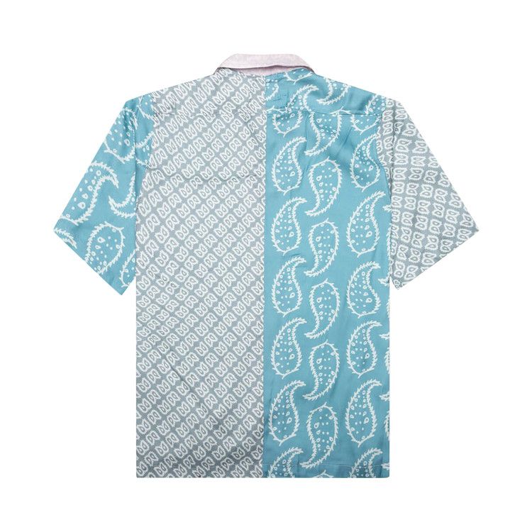 Rhude Multi Paisley Button Down 'green/Blue'