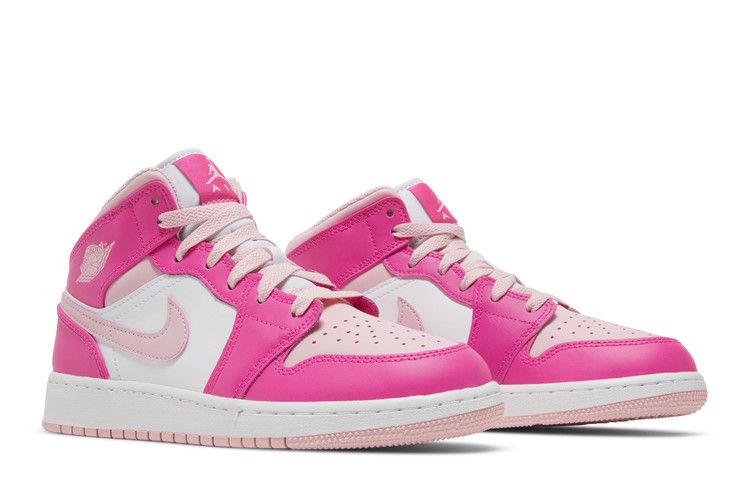 Jordan 1 hot sale pink mid