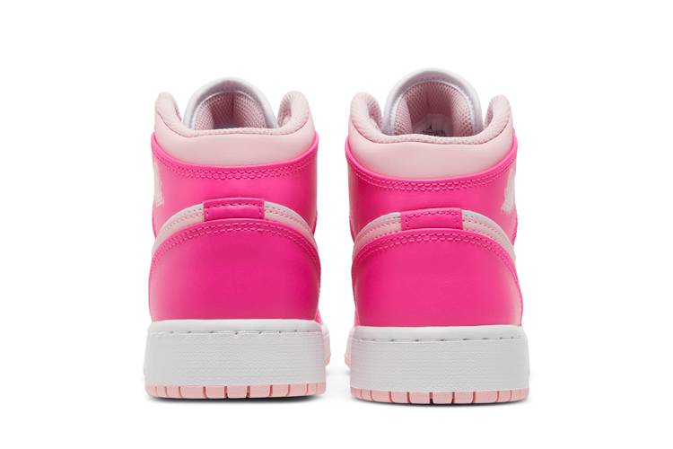 Air Jordan 1 Mid Gs Fierce Pink4