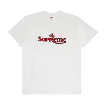 Buy Supreme Crown Tee 'White' - SS23T70 WHITE | GOAT
