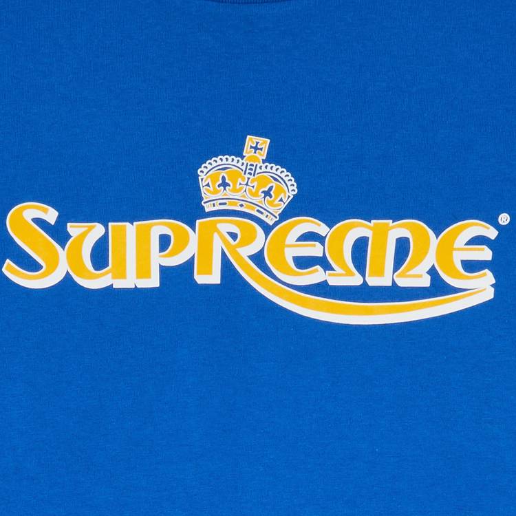 Buy Supreme Crown Tee 'Royal' - SS23T70 ROYAL | GOAT