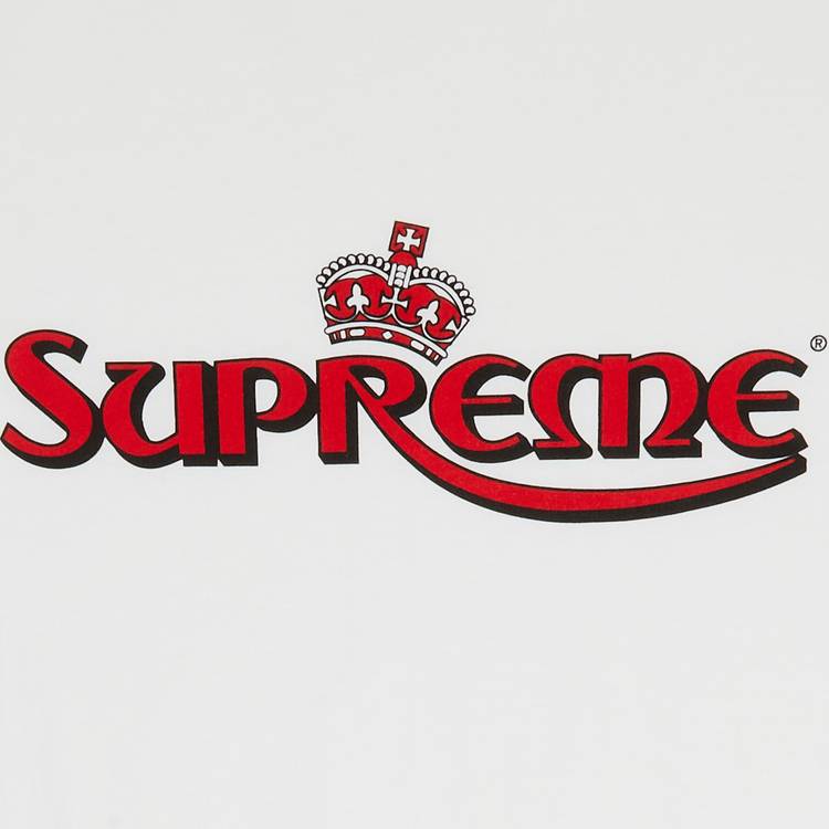 Buy Supreme Crown Tee 'White' - SS23T70 WHITE | GOAT