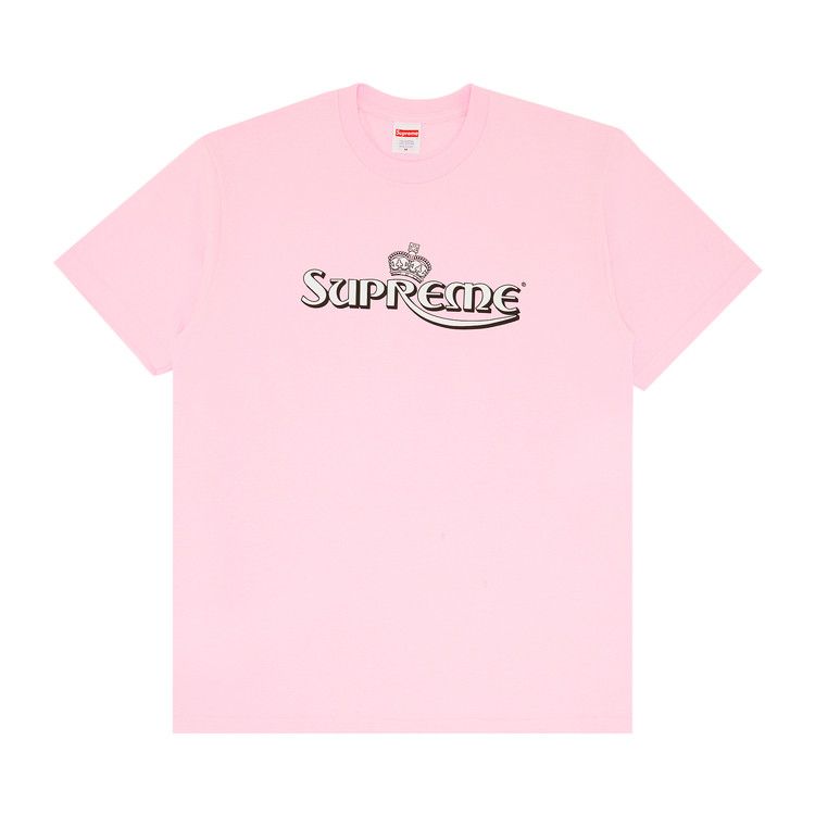 Buy Supreme Crown Tee 'Light Pink' - SS23T70 LIGHT PINK | GOAT