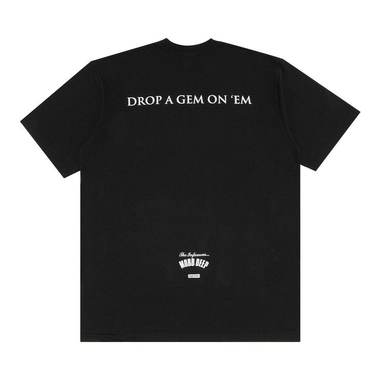 Buy Supreme Mobb Deep Dragon Tee 'Black' - SS23T32 BLACK | GOAT SA