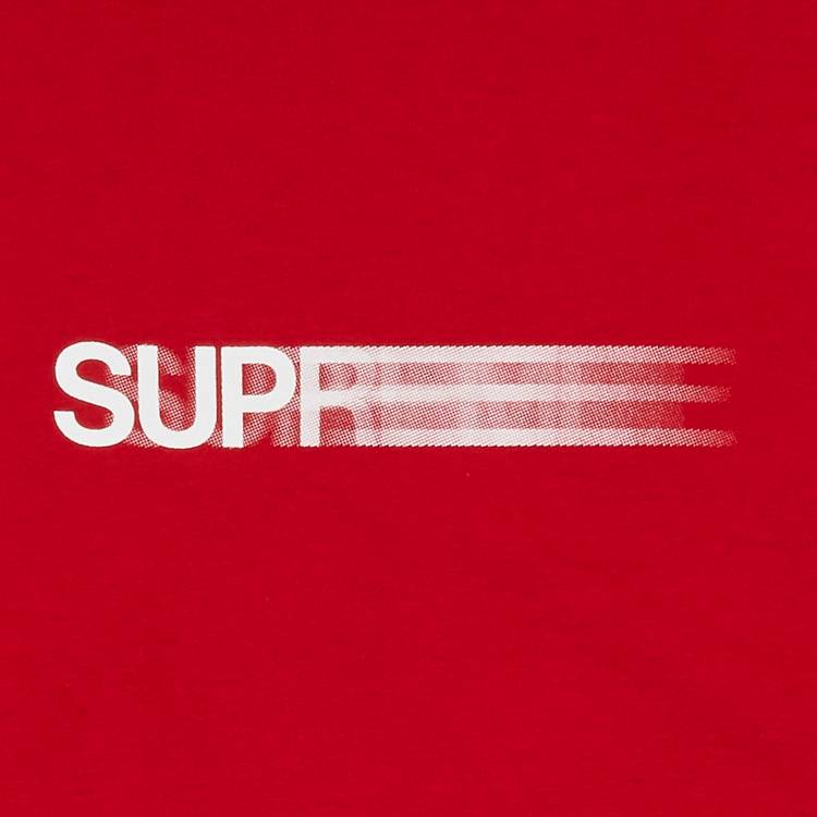 Buy Supreme Motion Logo Tee 'Red' - SS23T75 RED | GOAT