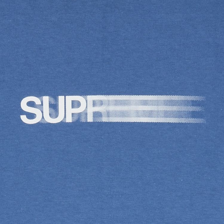 Supreme Motion Logo Tee 'Faded Blue'