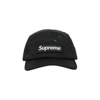 Buy Supreme Mesh Cordura Camp Cap 'Black' - SS23H29 BLACK | GOAT
