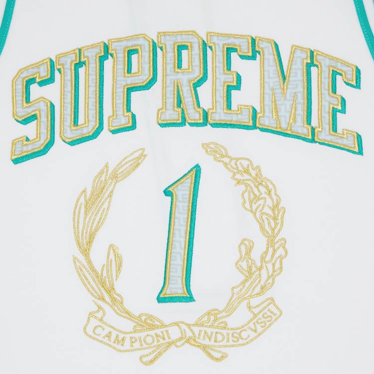 Supreme Campioni Basketball Jersey 'White' - SS23KN80 WHITE
