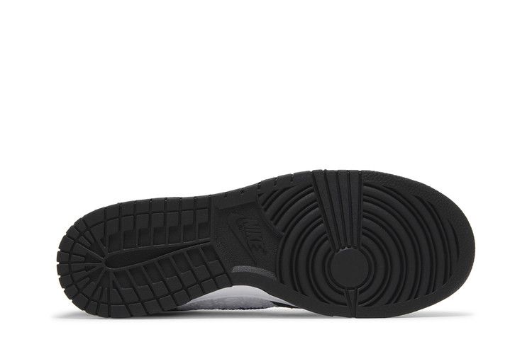 Nike Dunk High Retro FLC Black University Blue White - Thumbnail 5