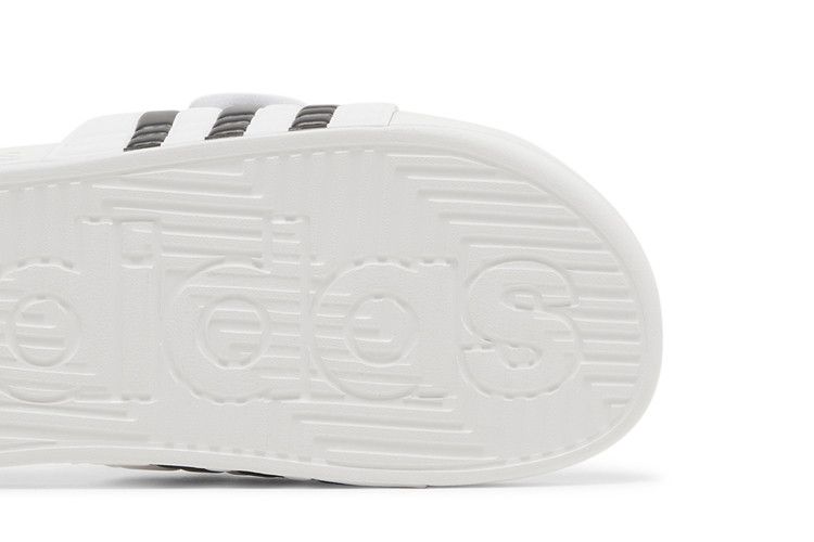 adidas Adissage Slides Cloud White Core Black — foto 6
