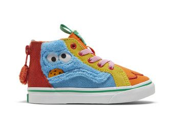 Buy Sesame Street x Sk8-Hi Zip Toddler 'Cookie Monster