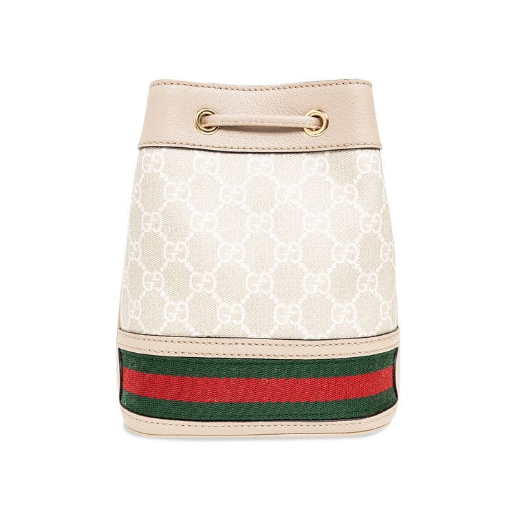 Gucci Ophidia Mini Gg Bucket Bag 'beige/White'
