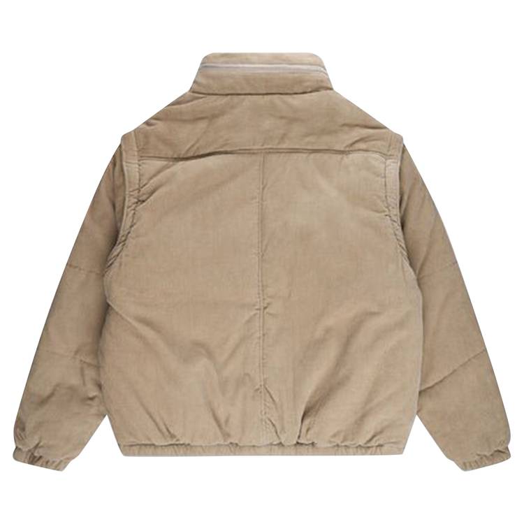 Buy Cav Empt Detach Sleeve Cord Bomber Jacket Beige