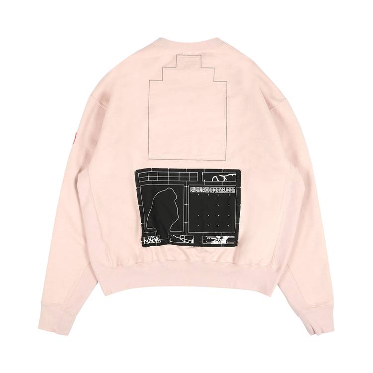 Buy Cav Empt Not Element Crewneck Sweatshirt 'Pink' - CES23CS08