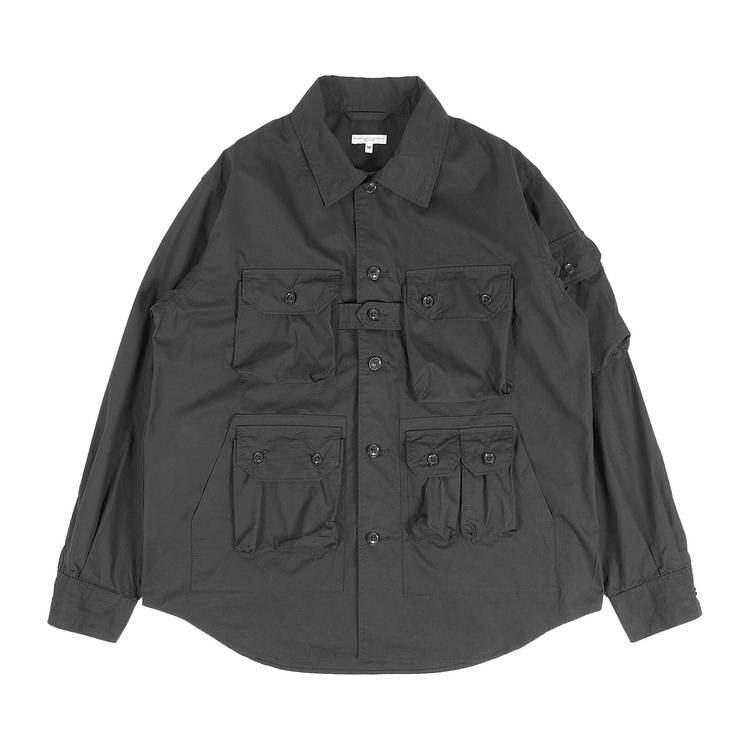 Buy Engineered Garments Explorer Shirt Jacket 'Black' - 23S1D037