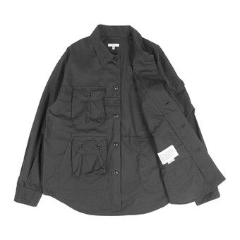 Buy Engineered Garments Explorer Shirt Jacket 'Black' - 23S1D037