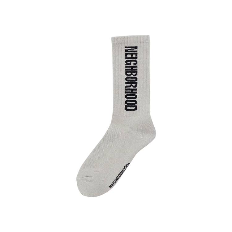 Buy Neighborhood CI Logo Socks 'Grey' - 231WINH UWM03 GREY | GOAT CA