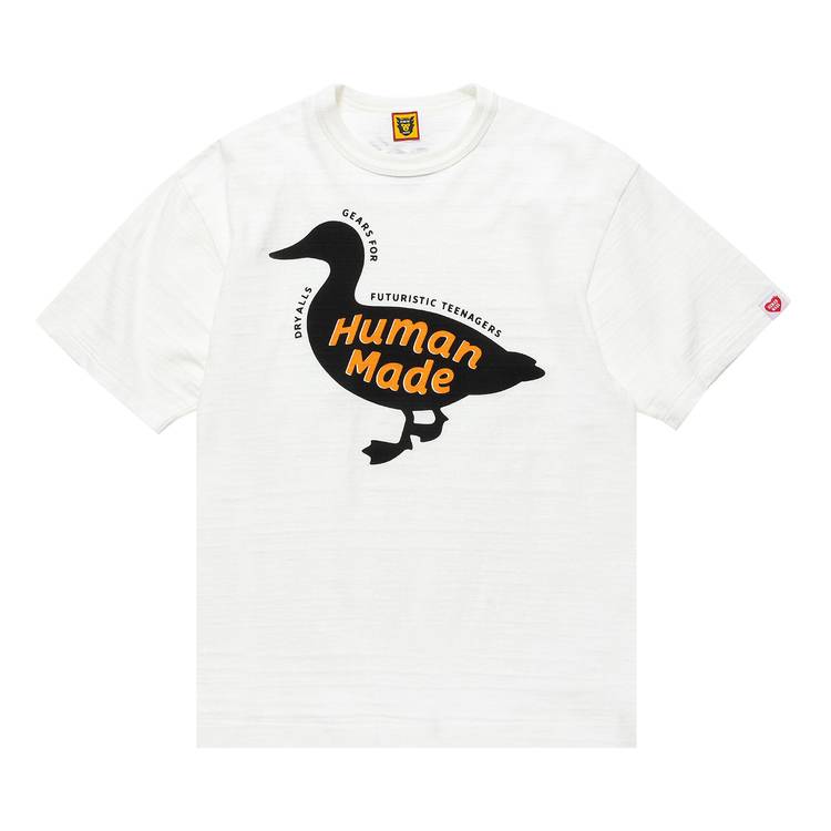 Human Made Heart Logo Graphic #12 T-Shirt White FW22 Size Medium
