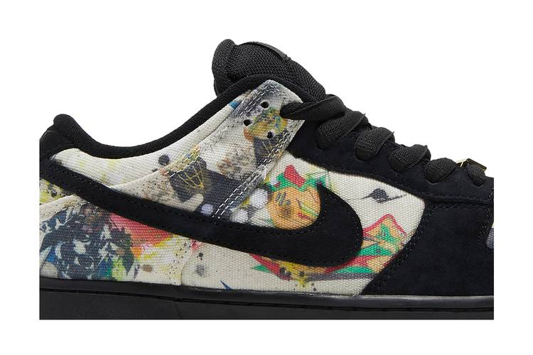 Supreme: Supreme x Nike SB Dunk High “Rammellzee” shoes: Price and