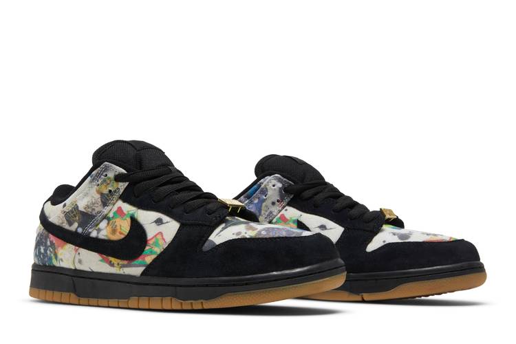 Supreme Nike Sb Rammellzee dunk low available in store now