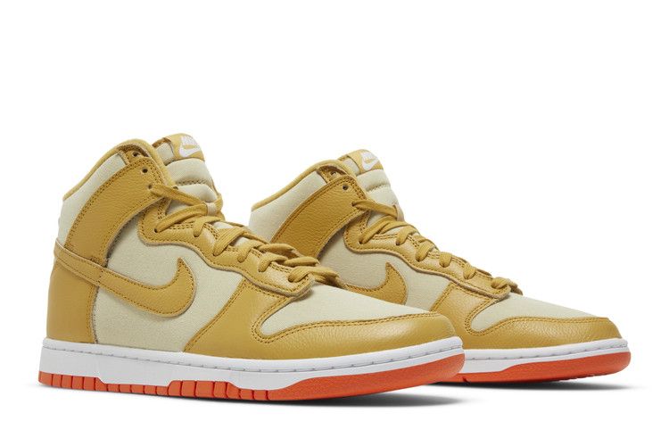 Dunk High Wheat Gold