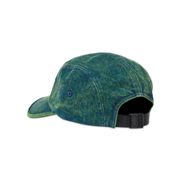 Buy Supreme Denim Camp Cap 'Overdyed Green' - SS23H95 OVERDYED