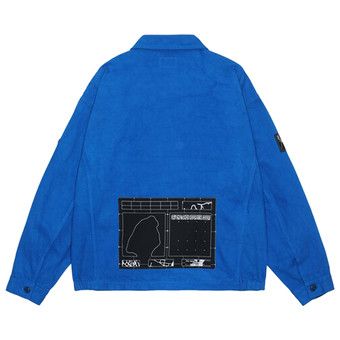 Buy Cav Empt Overdye Non Referential Jacket 'Blue' - CES23JK20
