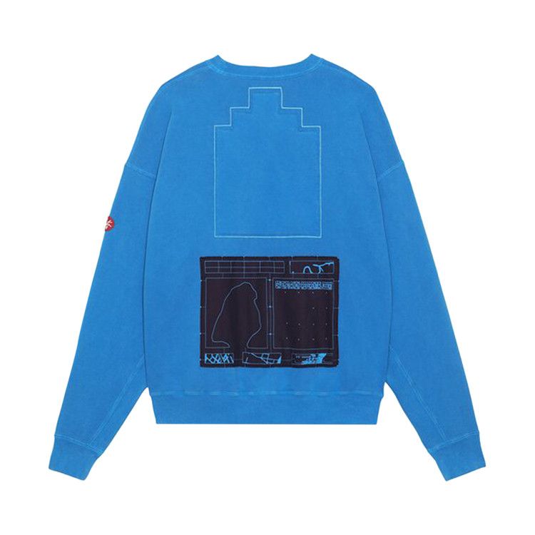 Buy Cav Empt Overdye Arrangement Crewneck Blue CES23CS03 BLUE