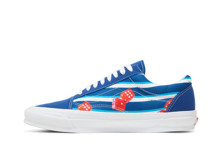 Vans style 36 hot sale red and blue