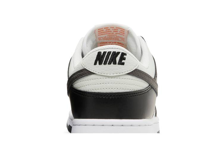 Nike Dunk Low Mini Swoosh FN7808-001 Grey Black Orange - SoleSnk