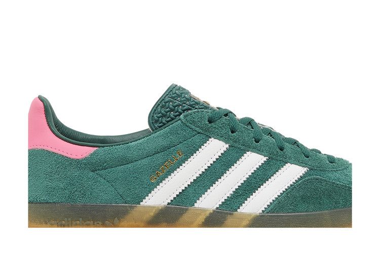 Buy Wmns Gazelle Indoor 'Collegiate Green Pink' - IG5929 | GOAT