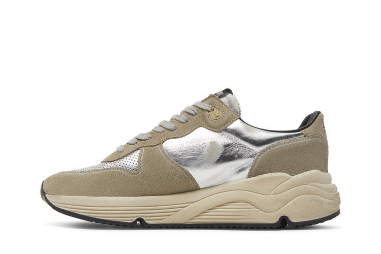 Buy Golden Goose Running Sole 'Silver Ice Grey' - GMF00126