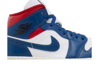 Buy Wmns Air Jordan 1 Mid 'French Blue' - BQ6472 146 | GOAT