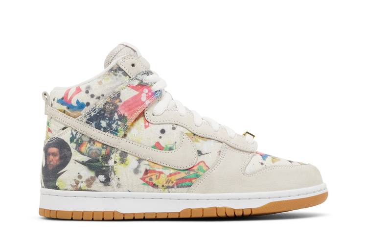 Buy Supreme x Dunk High SB 'Rammellzee' - FD8779 100 | GOAT