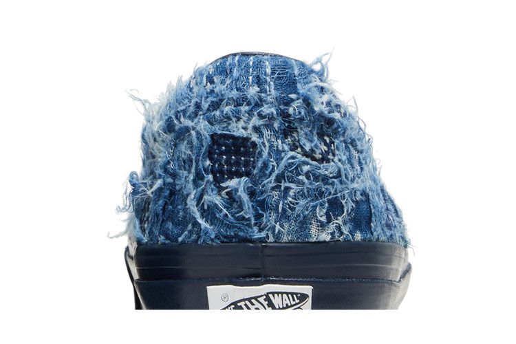 Fdmtl X Vans OG Classic Slip-On Lx Distressed Indigo