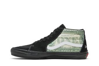 Buy Supreme x Skate Grosso Mid 'Dollar Bill - Black