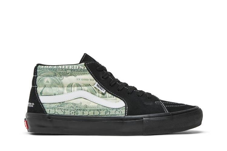 Buy Supreme x Skate Grosso Mid 'Dollar Bill - Black' - VN0A5FCGBMA