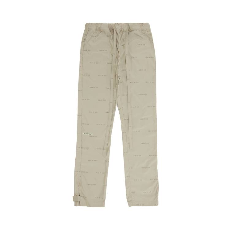 Buy Fear of God All Over Print Baggy Nylon Pant 'Bone' - 6S19 4006