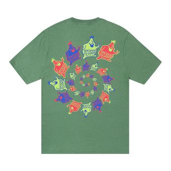 Buy Stussy Mr. Blob Spiral Tee 'Green' - 1904961 GREE | GOAT