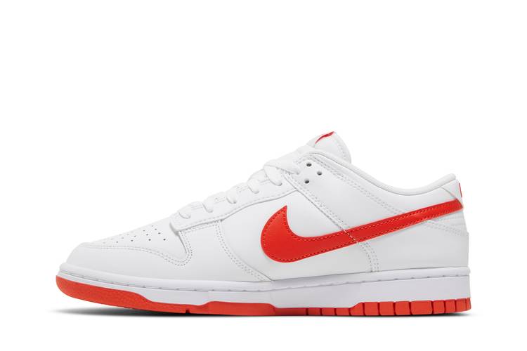 Buy Dunk Low 'Picante Red' - DV0831 103 - White | GOAT