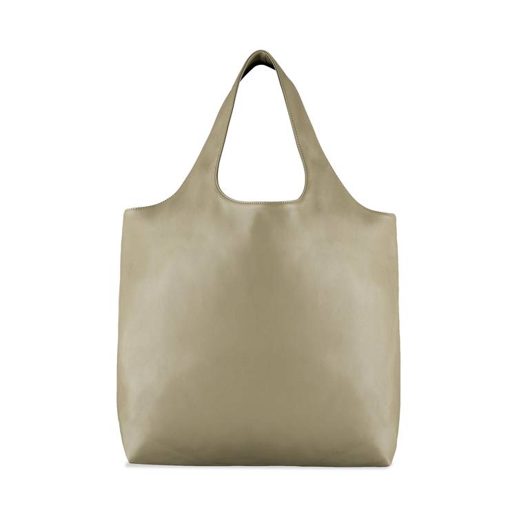 Buy A.P.C. Ninon Faux Leather Tote Bag 'Green/Taupe' - PUAAT