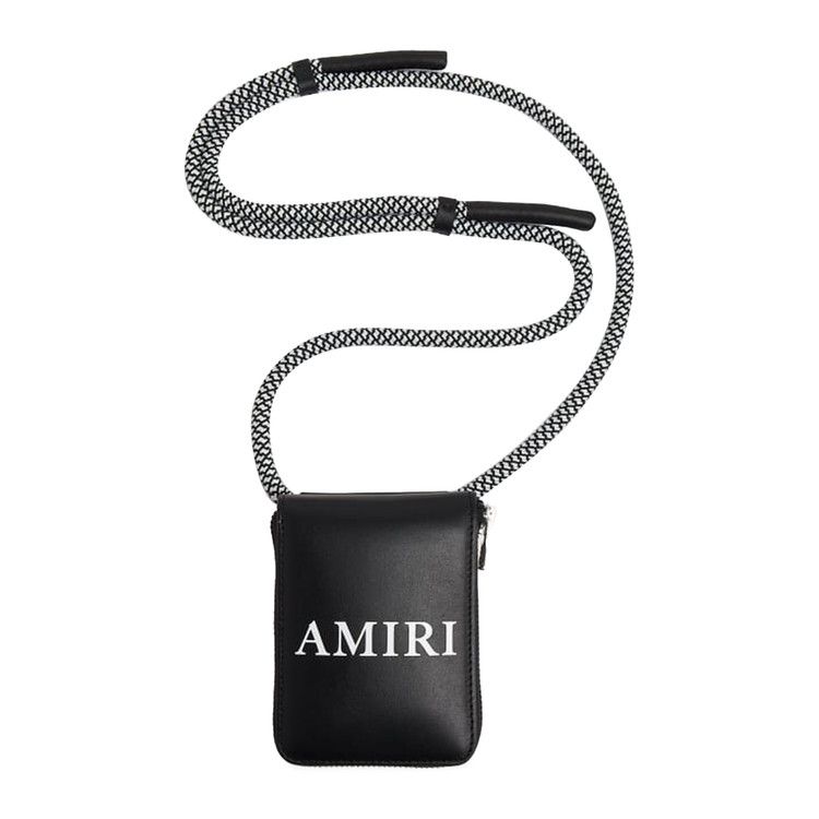 amefuri12様 Buy Amiri Crossbody Zip Around Bag 'Black' - PS23MZI002 001