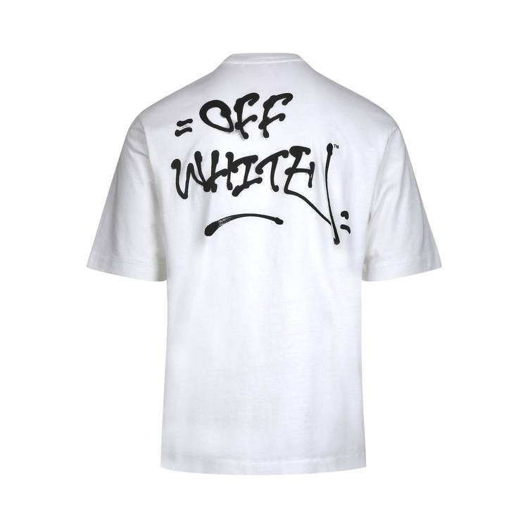 Off white hot sale graffiti t shirt