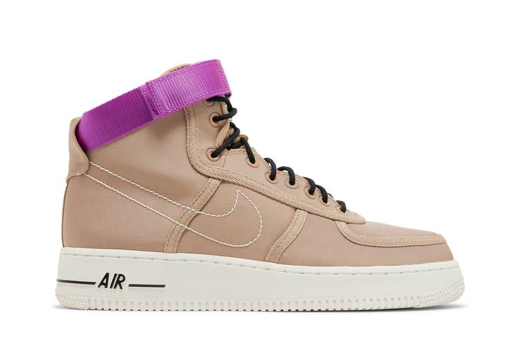 Nike Air Force 1 High “Moving Company” (Hemp/Fuchsia Dream/Black/Hemp) -  SKU: DV0790-200 