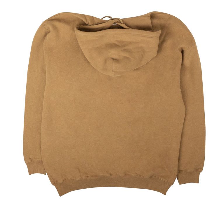 Balenciaga Logo Hoodie Brown