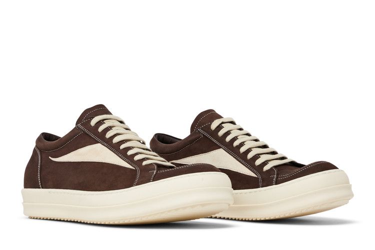 Buy Rick Owens Luxor Vintage Low 'Brown Milk' - RU02C7897