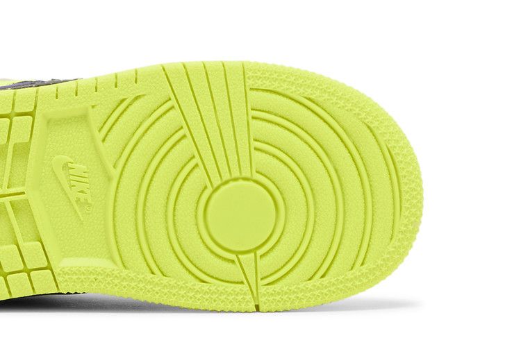 Air Jordan 1 Mid SE Td Volt Vivid Orange
