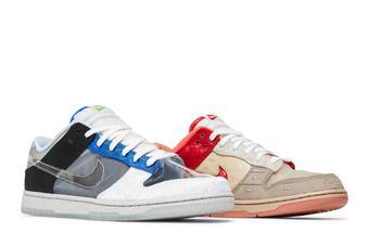 Buy CLOT x Dunk Low SP 'What The' - FN0316 999 | GOAT