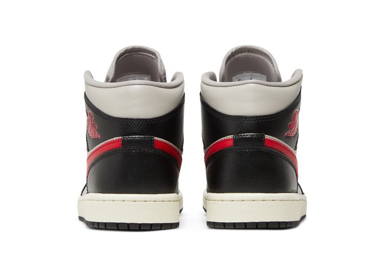 Wmns Air Jordan 1 Mid 'black College Grey'