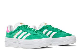 Buy Wmns Gazelle Bold 'Green Lucid Pink' - IG3136 | GOAT